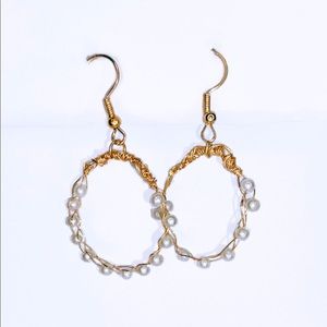 earrings hand made by me 🤍